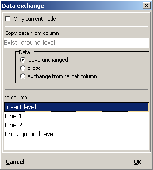 Data exchanging